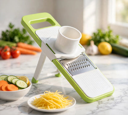 Multi-Function Vegetable Slicer & Grater - 5-in-1 Mandoline Cutter